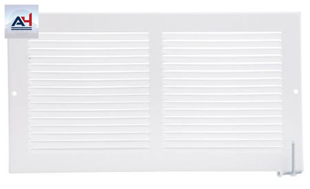 Imperial Manufacturing RG0385 Steel Sidewall Grille 12x6 White