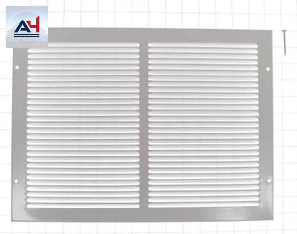 Imperial Manufacturing RG0397 14x10 Steel Sidewall Grille White