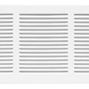 Imperial RG0446 16x6 Painted Steel Sidewall Grille White