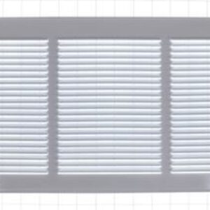 Imperial RG0474 18x8 Painted Steel Sidewall Grille White