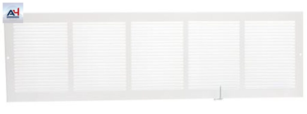 Imperial RG0550 Painted Steel Sidewall Grille White 30x8