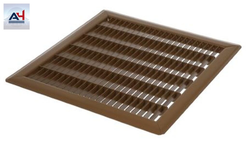 Imperial RG0620 10x10 Brown Painted Steel Floor Return Grille