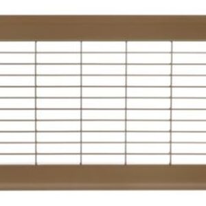 Imperial RG1115 6x14 Brown Painted Steel Floor Return Grille