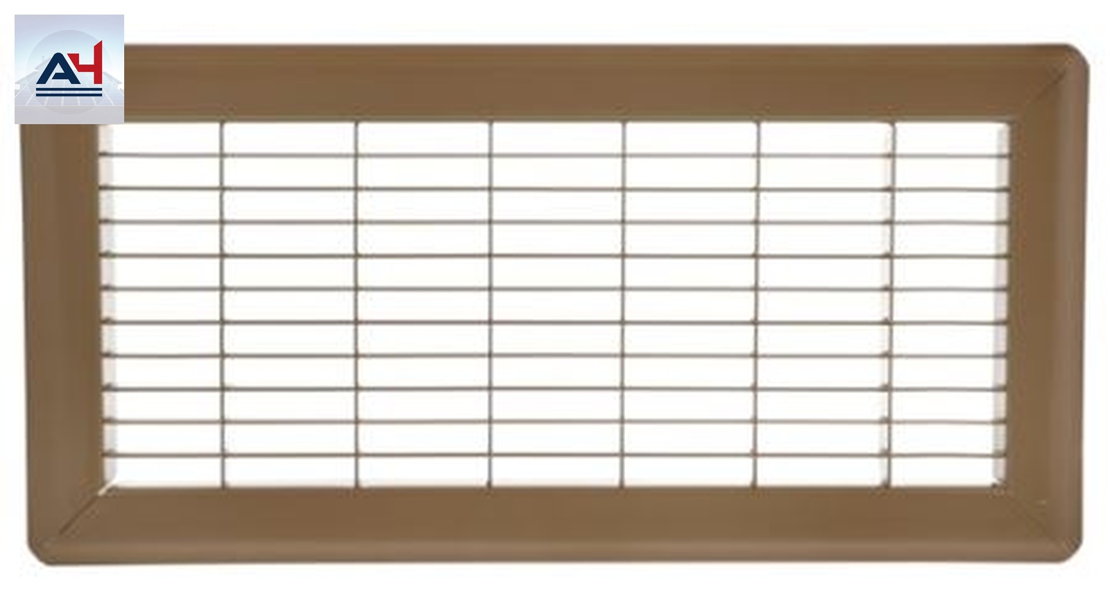 Imperial RG1122 6x16 Brown Painted Steel Floor Return Grille