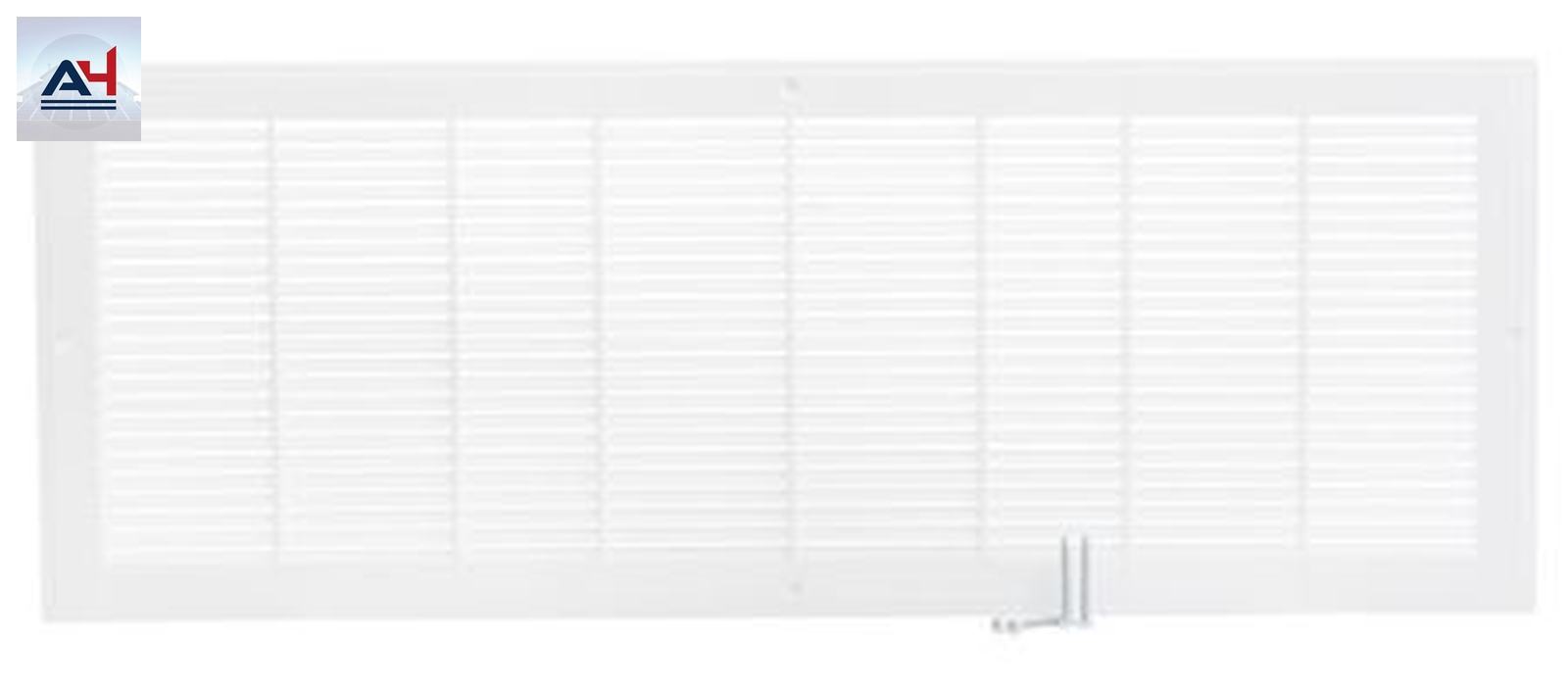 Imperial RG2294 18x8 Polystyrene Sidewall Grille White