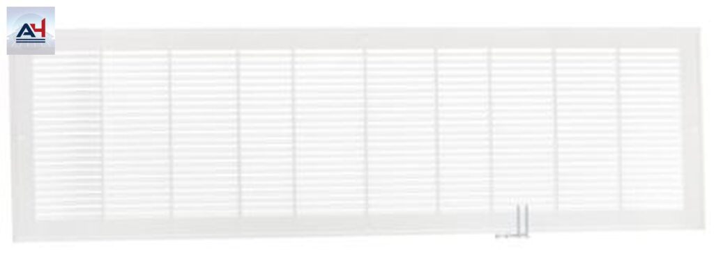 Imperial RG2297 30x8 White Polystyrene Sidewall Grille