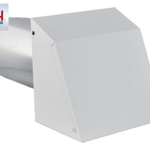 Imperial VT0066 Manufacturing VT0066 6 in. Aluminium Preferred Intake/Exhaust Vent