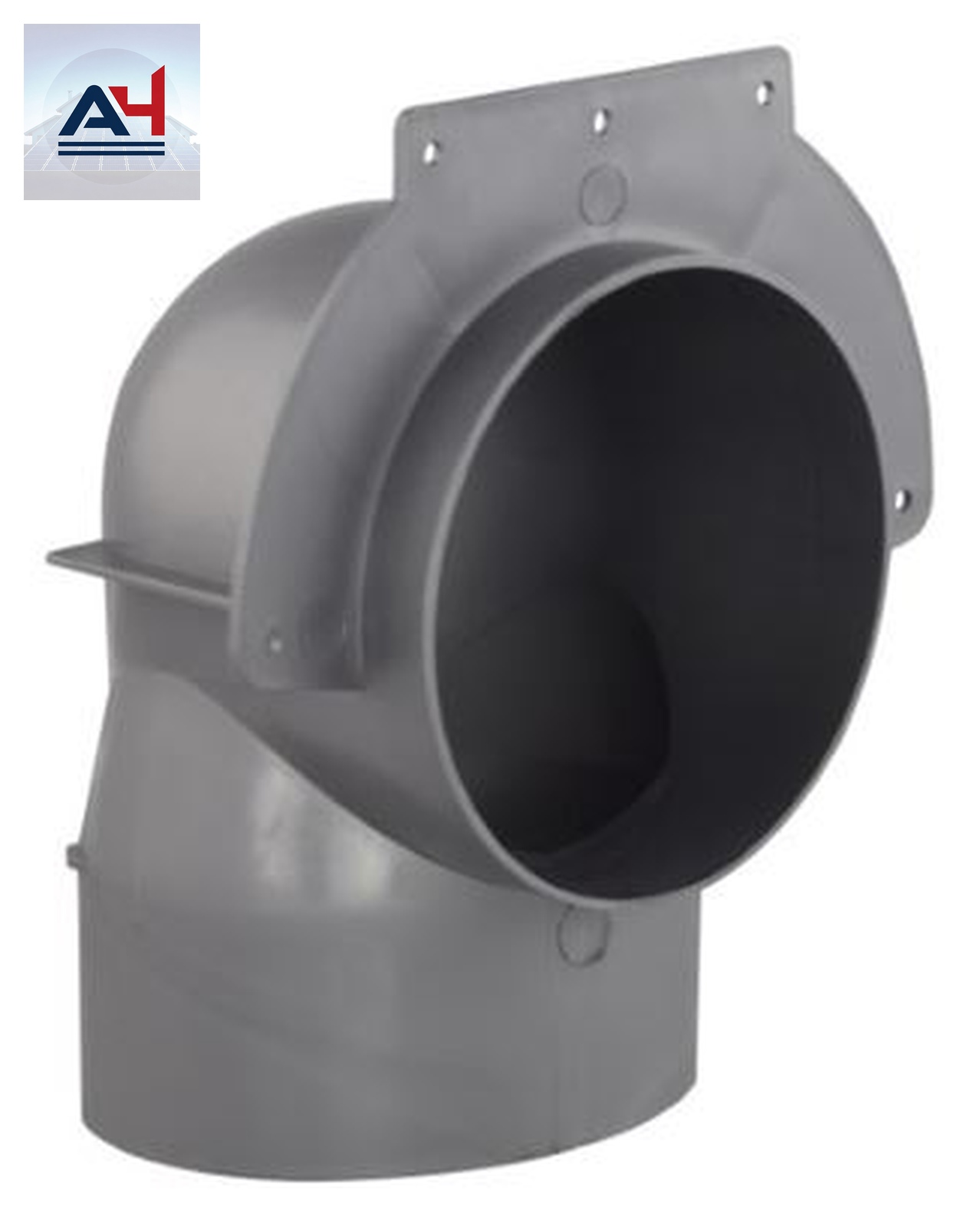 Imperial Manufacturing VT0108 4 in. 90 Degree Plastic Stack Head Elbow