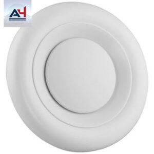 Imperial VT0110 Plastic Round Air Diffuser White 4-5 Inch