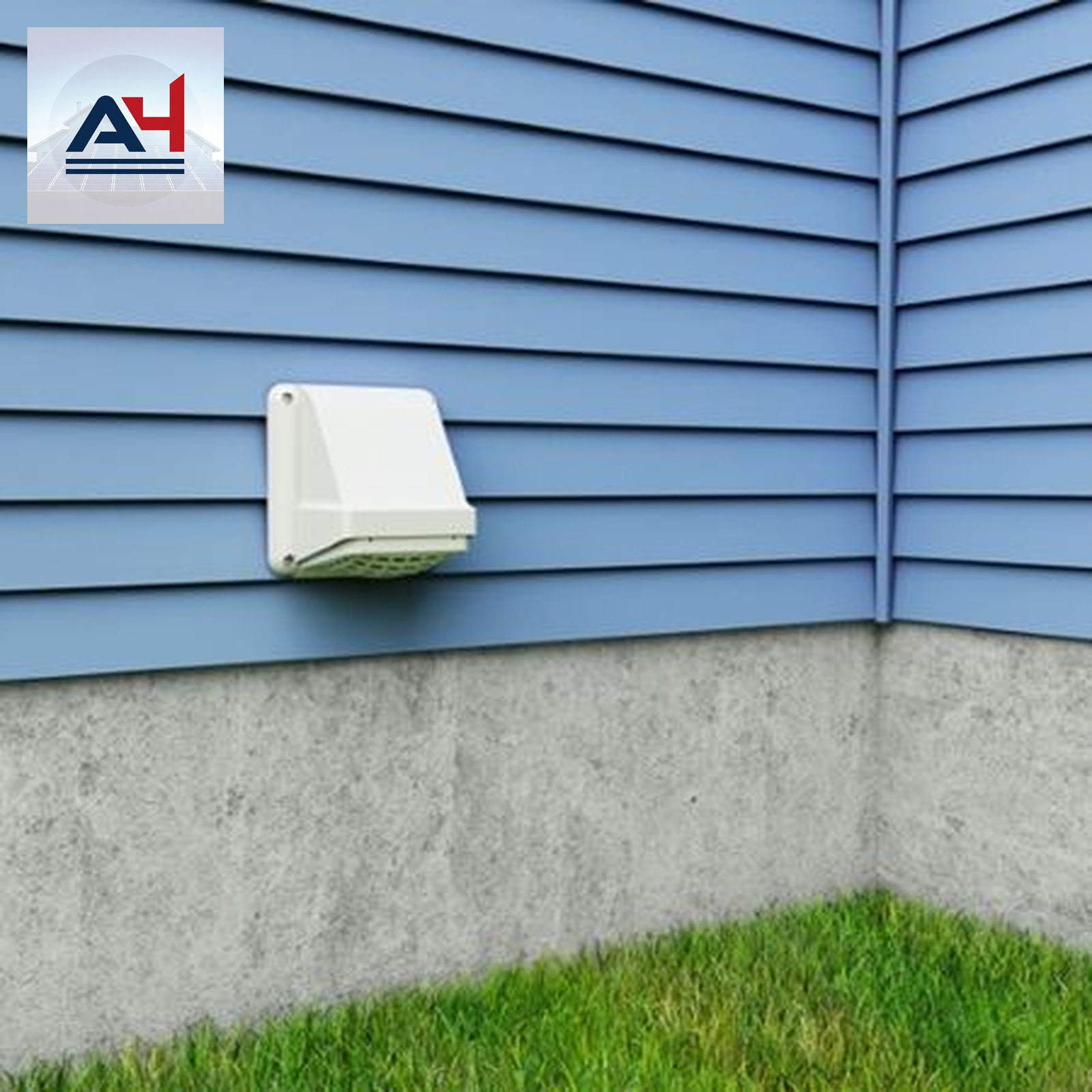 Imperial VT0396 4-inch Plastic Vent Hood with Guard, White