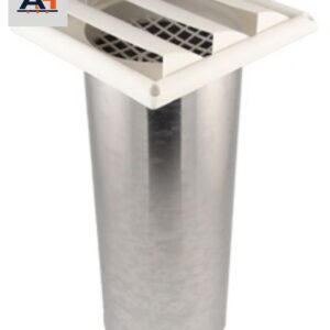 Imperial Manufacturing VT0502 5 in. Galvanized Steel Premium Wall Exhaust/Intake Hood…