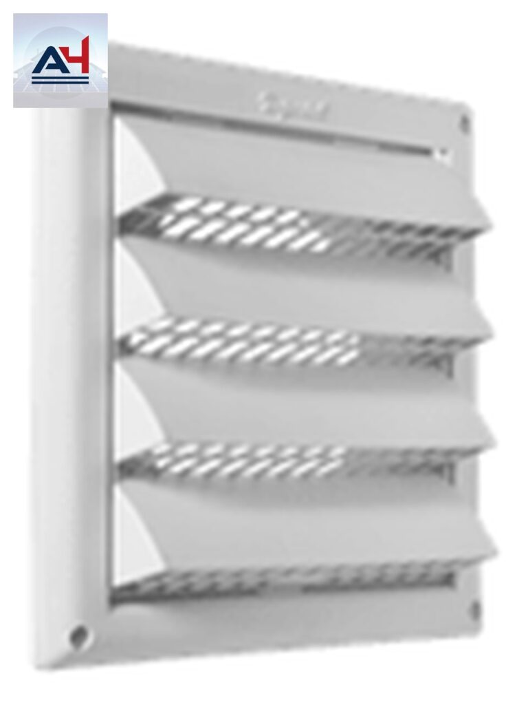 VT0589 6-inch White Air Intake Cap for HVAC