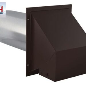 Imperial VT0611 Manufacturing VT0611 6 in. Galvanized Steel Premium Wall
