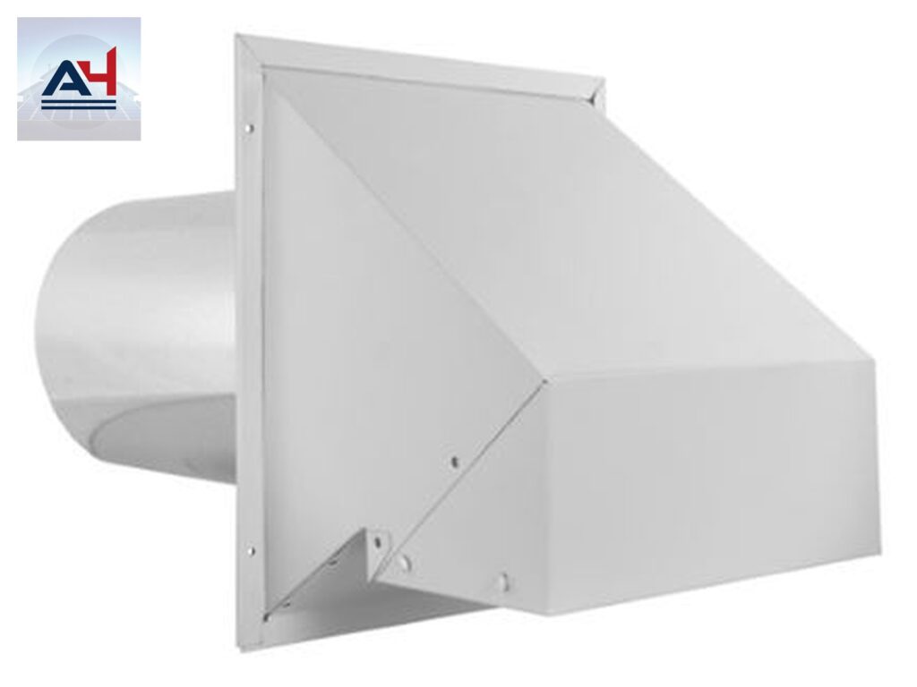 Imperial VT0728 8-inch Galvanized Steel Wall Hood, White