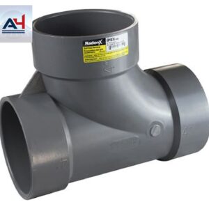 Ipex RadonX 4-inch PVC SGV Tee Wye Fitting