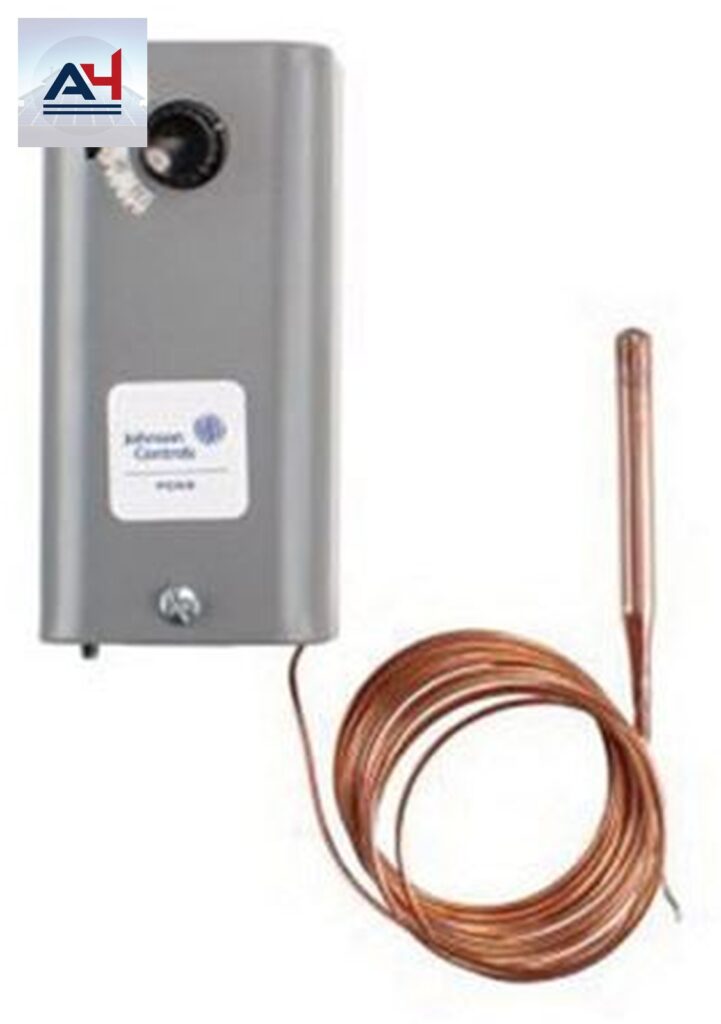 Johnson A19ADB-1C Controls A19ADB-1C Grey/Galvanized Steel 1-Stage Remote Bulb Temperature