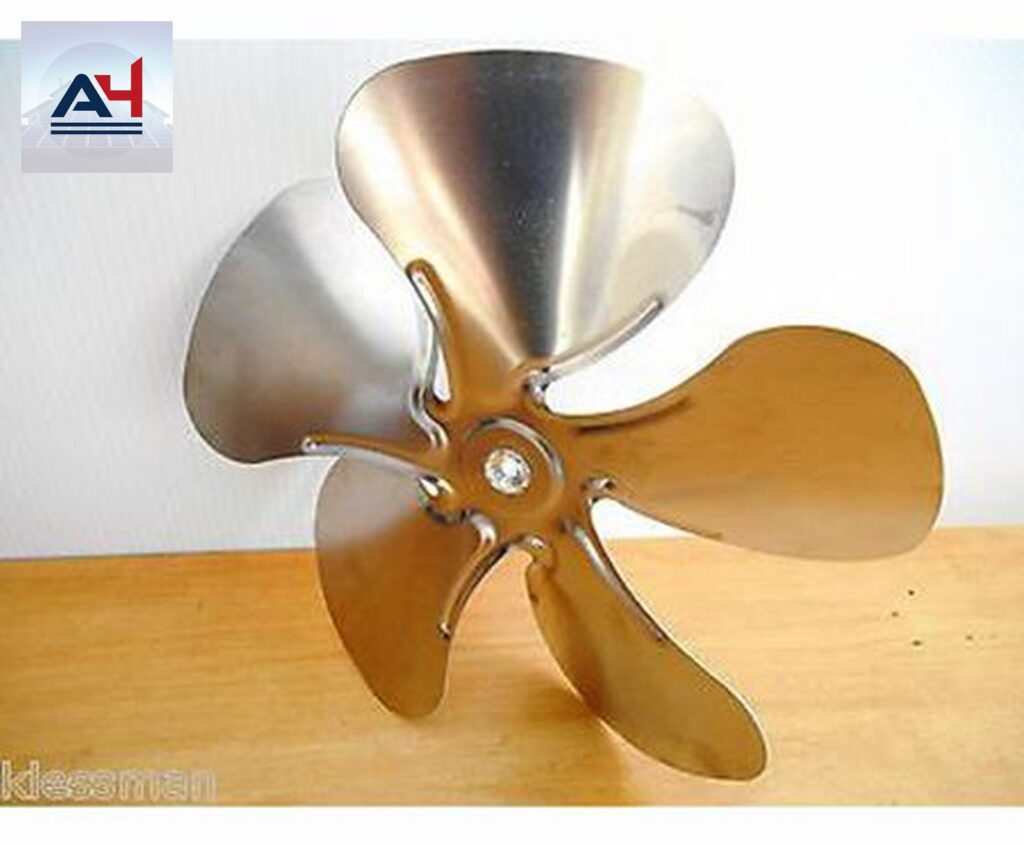 Keeprite Refrigeration 1043667 12 in. Aluminum Fan Blade