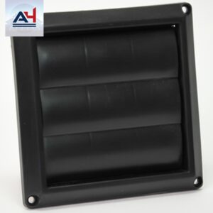 Lambro EM-6N 6 in. Plastic Louvred Dryer Vent Hood with