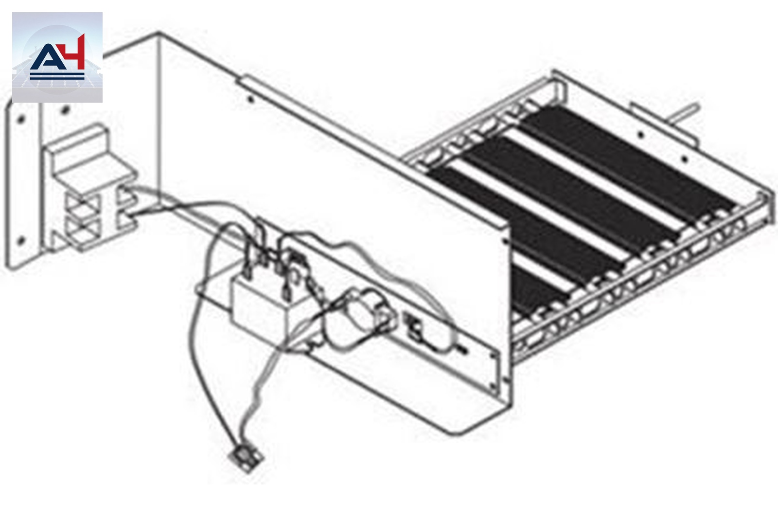 LG ANEH103B2 Electronics ANEH103B2 13-1/8 in. Heater Kit For MVN240HV