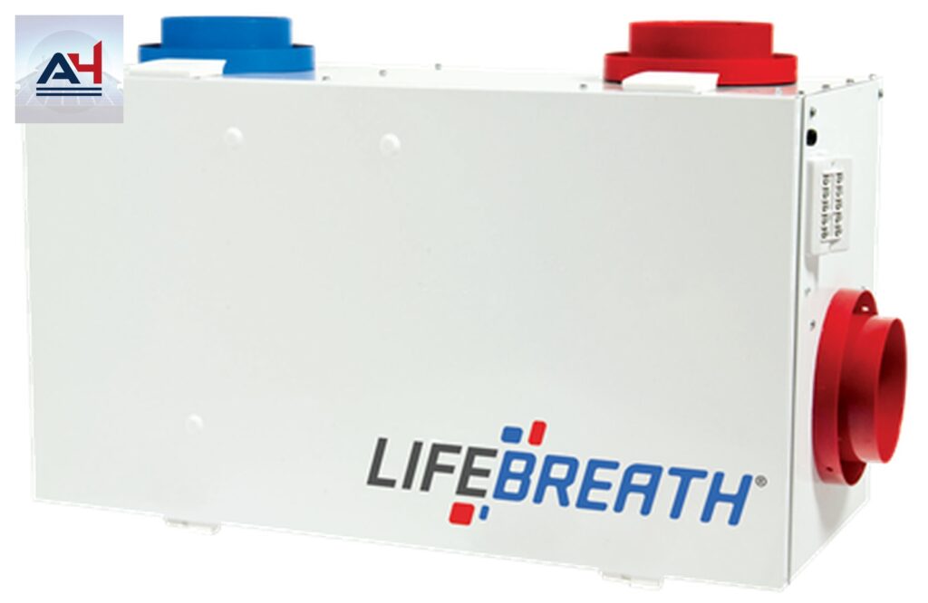 Lifebreath 155MAX 132 CFM Heat Recovery Ventilator
