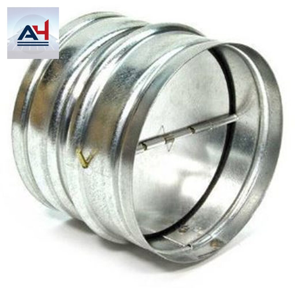 Lifebreath 99-RSK6 6 in. Spring-Loaded Backdraft Damper