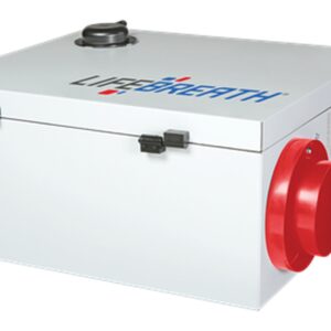 Lifebreath 100-METRO120F 126 CFM Heat Recovery Ventilator