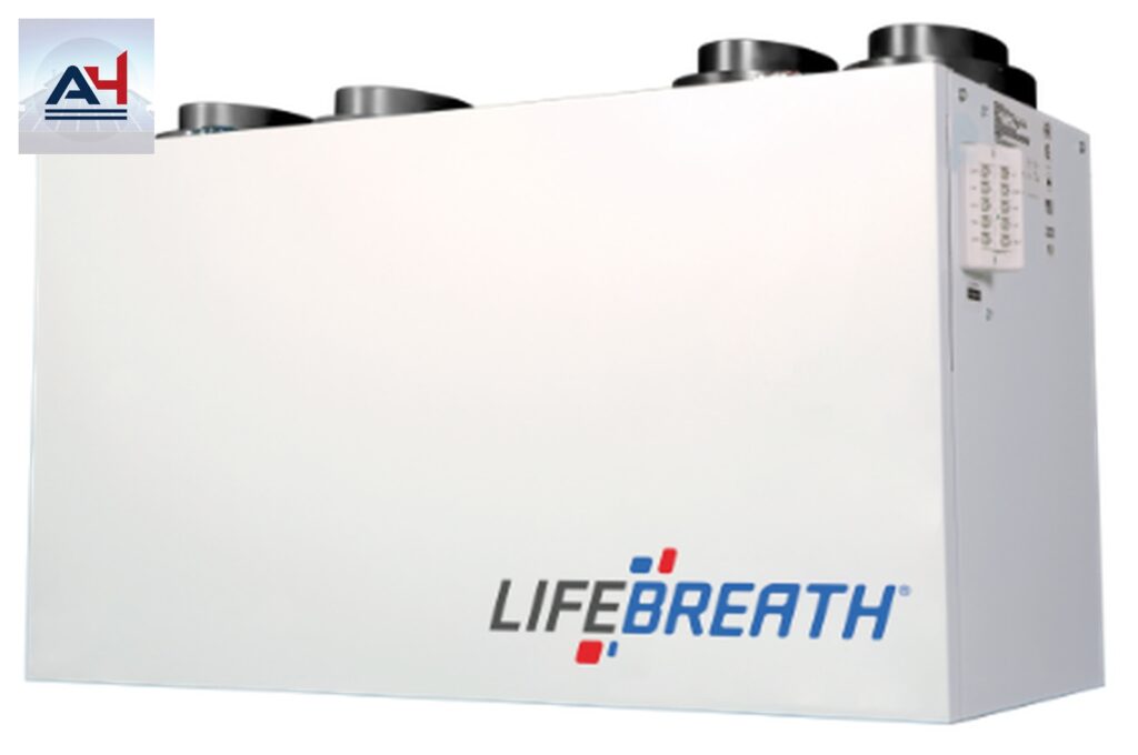 Lifebreath 100-RNC205 182 CFM 1.40A Heat Recovery Ventilator