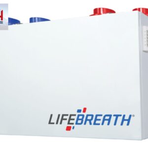 Lifebreath RNC6HEX-TPD 89 CFM Residential Heat Recovery Ventilator