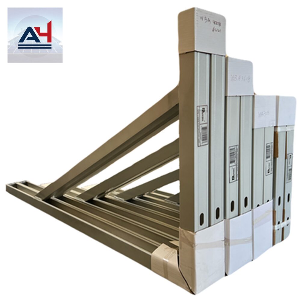 Marcell WBA3015 30x15-inch Aluminum HVAC Wall Bracket
