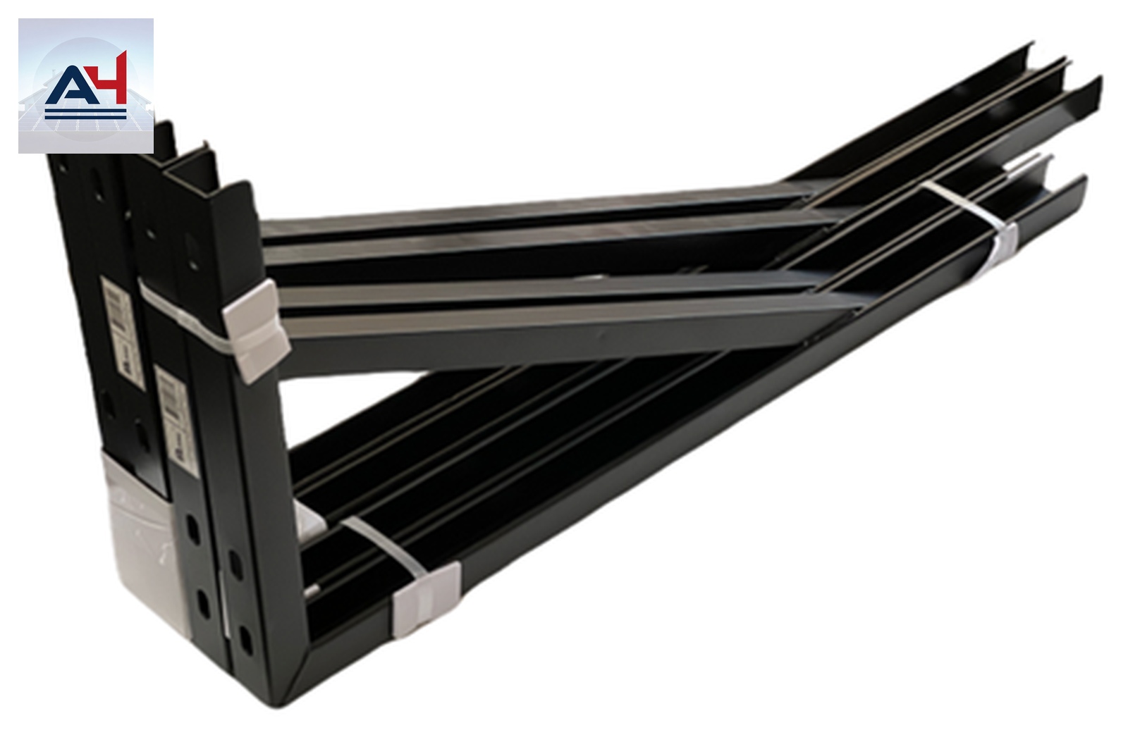 Marcell WBL3618 36"x18" 14 Ga Steel U-Type Wall Bracket