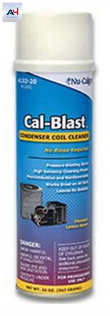 Nu-Calgon Cal-Blast 4132-20 Clear Condenser Coil Cleaner, 20 oz. Can