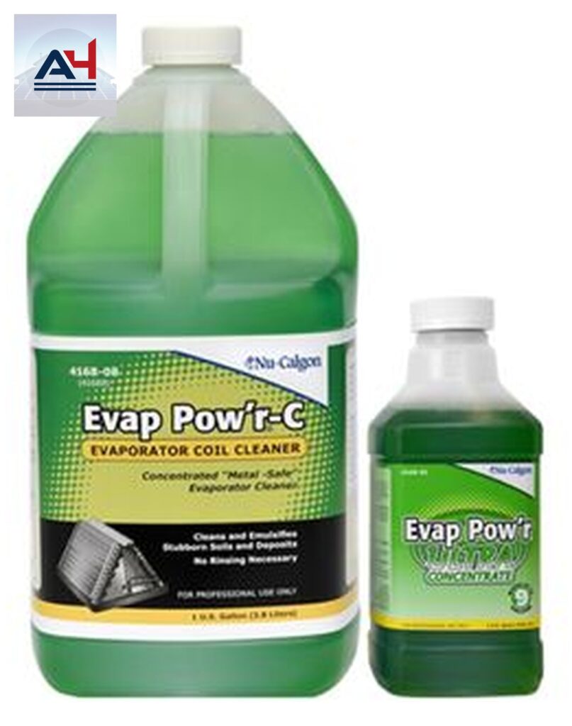 Nu-Calgon 4168-08 Evap Pow'r-C 1 gal No Rinse Evaporator Cleaner