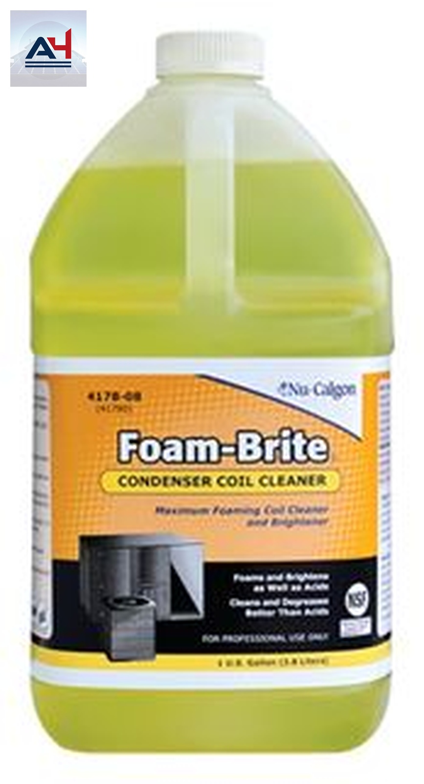 Nu-Calgon Foam-Brite 1 Gallon Condenser Cleaner