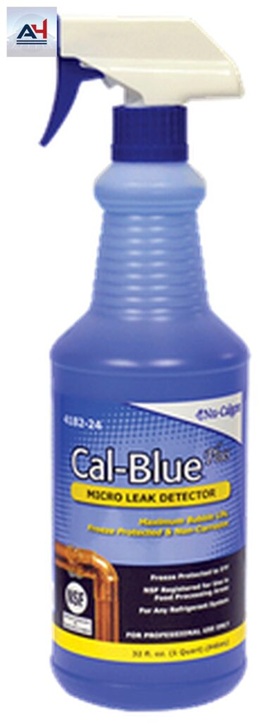Nu-Calgon Cal-Blue Plus 4182-24 1 qt. Spray Bottle Gas Leak