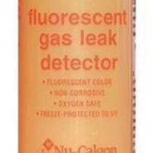 Nu-Calgon 4184-53 Gas Leak Detector, 8 oz. Dauber Bottle, Fluorescent