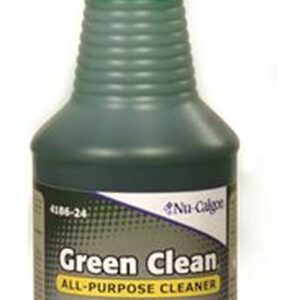 Nu-Calgon 4186-24 Green Clean 1 qt Concentrated All-Purpose Coil Cleaner