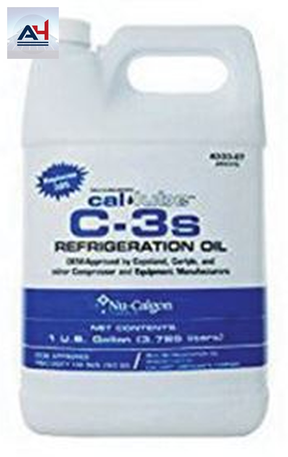 Nu-Calgon C-3s Clear Mineral Refrigeration Oil, 1 Gal