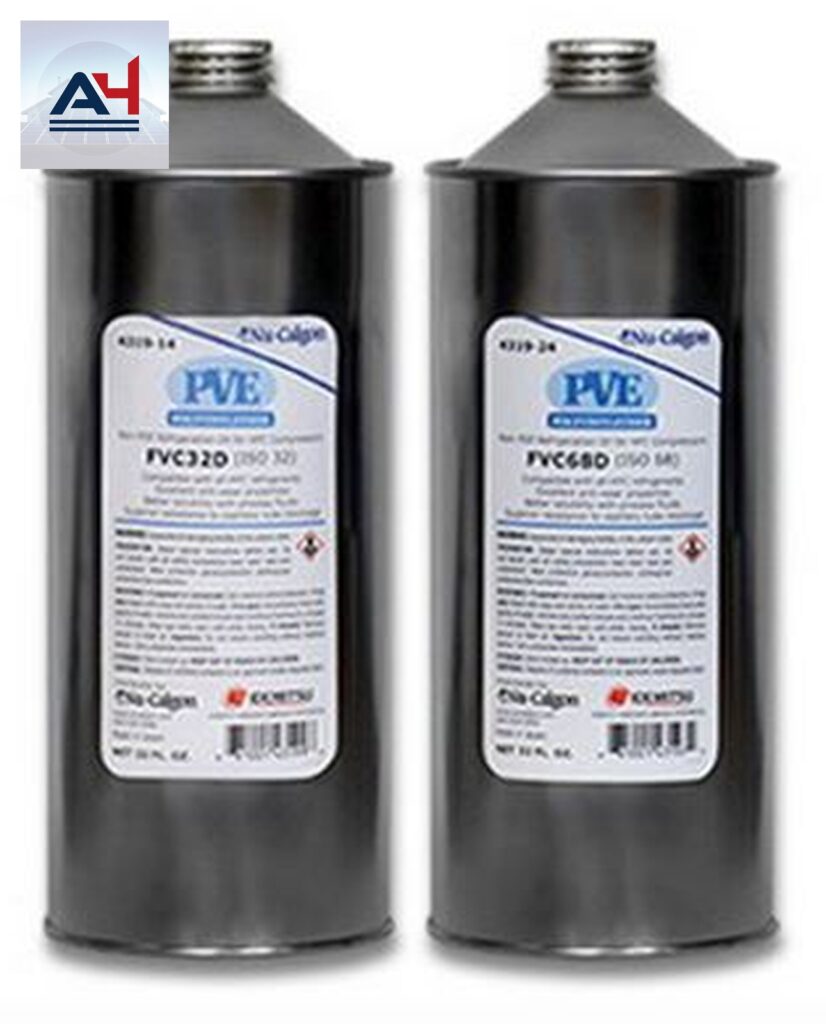 Nu-Calgon FVC68D Idemitsu FVC68D Clear PVE Refrigeration Lubricant Oil, 1