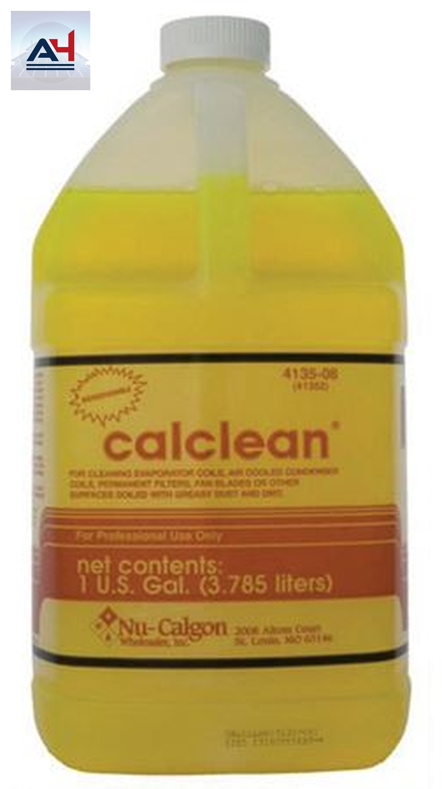 Nu-Calgon 4820-08 CalClean 1 gal Bottle Multi-Purpose Coil Cleaner