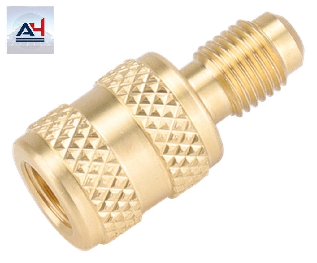 NAVAC F2010 A2L 1/4 in. FPTx MPT Refrigerant Cylinder Adapter