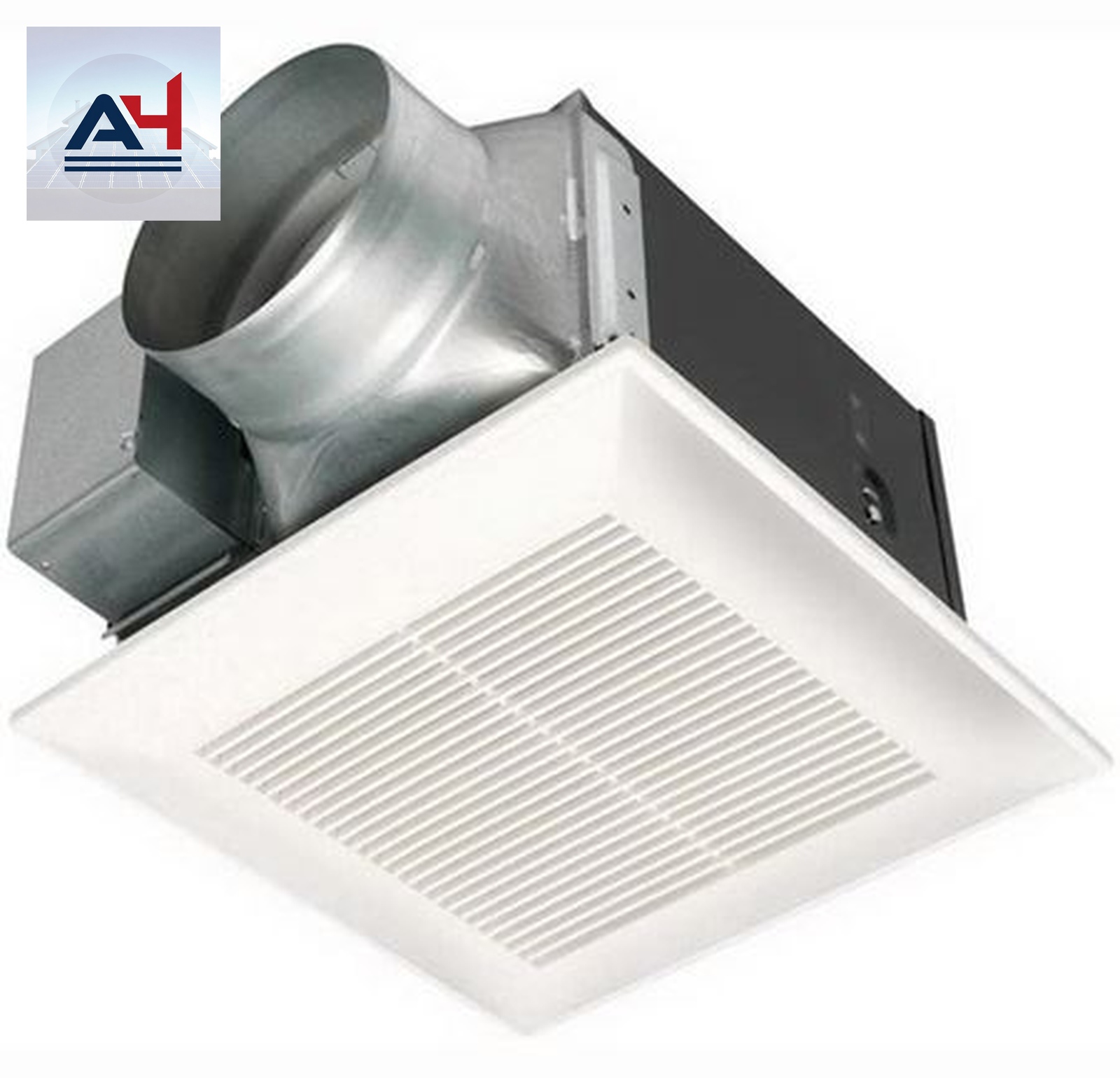 Panasonic WhisperCeiling FV-20VQ3 Galvanized Steel Quiet Exhaust Fan, 145 - 190 cfm, …