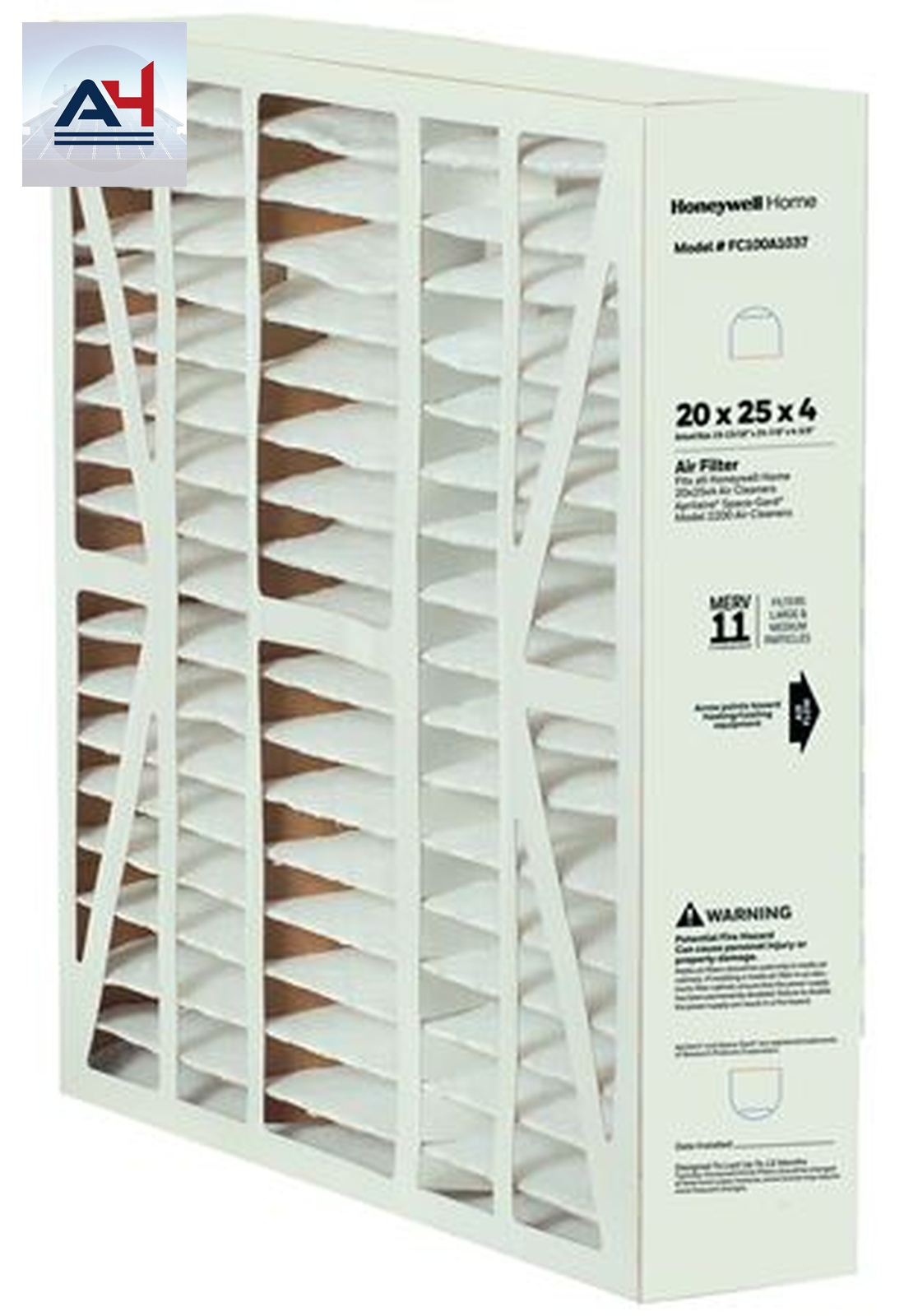 FVFL0810VE1 MERV 8 HVAC Replacement Filter