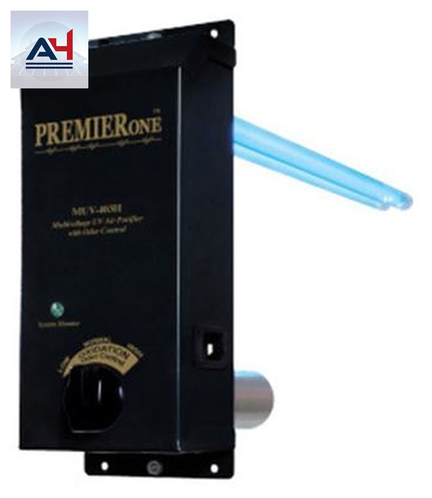 PremierOne MUV-403H-12/5 Multivoltage UV Germicidal Air Purifier with Odor Control , 140-microwatt 12" UV Lamp