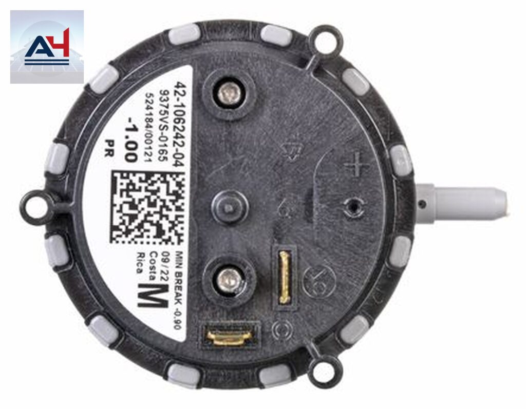 Rheem in./-0.90 42-106242-04 Pressure Switch (-1.00 in./-0.90 in.)