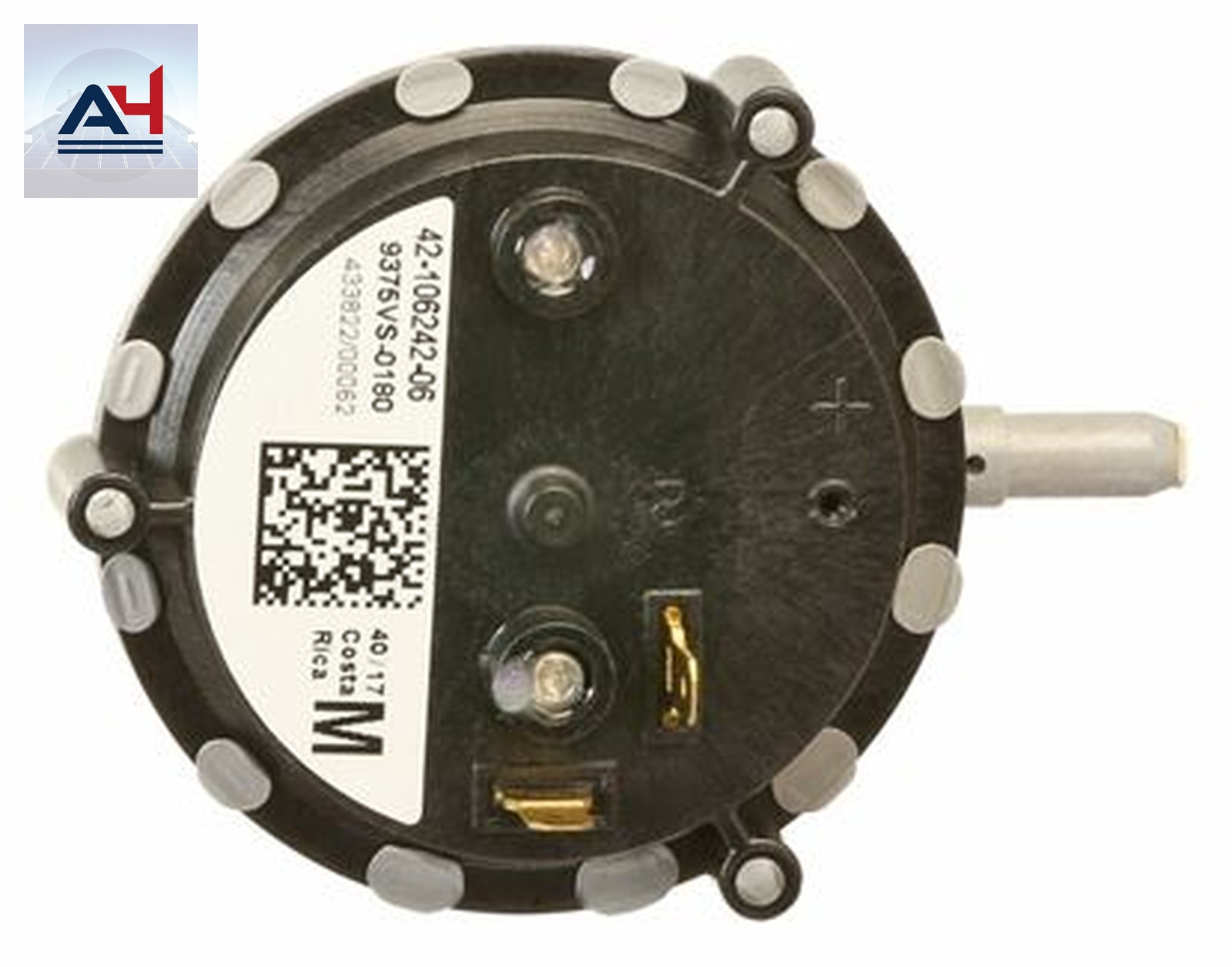 Rheem in./-0.93 42-106242-06 Pressure Switch (-1.05 in./-0.93 in.)