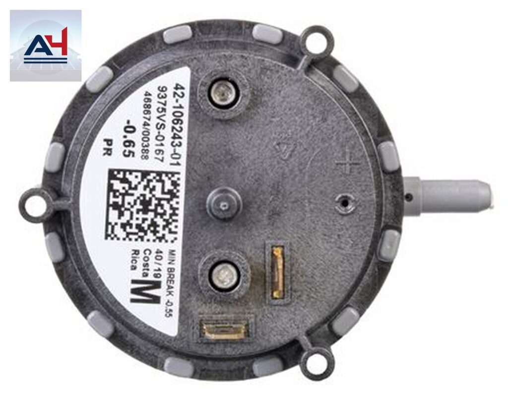Rheem in./-0.55 42-106243-01 Pressure Switch (-0.65 in./-0.55 in.)