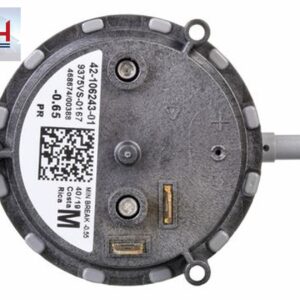 Rheem in./-0.55 42-106243-01 Pressure Switch (-0.65 in./-0.55 in.)