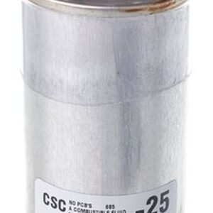 Rheem 40 MFD 440VAC Round Single Phase Run Capacitor