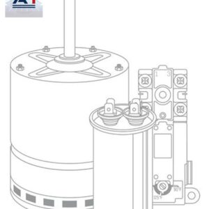 Rheem 47-22861-04K Manual Reset Flanged Airstream Limit Switch Kit