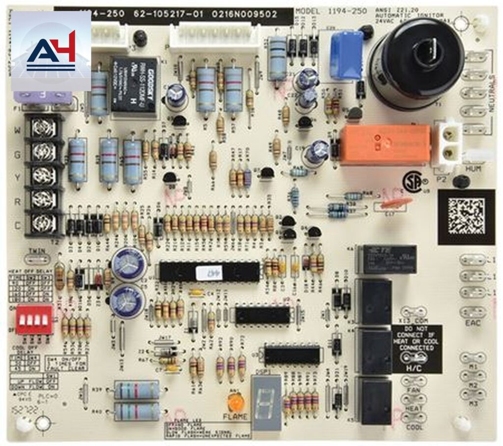 Rheem 62-105217-01 Integrated Furnace Control Board